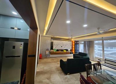 Hall Image of 2070 Sq.ft 3 BHK Apartment / Flat for rent in Ratnakar IV, Jodhpur Ahmedabad for Rs. 50000