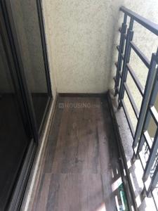 Balcony Image of 850 Sq.ft 2 BHK Apartment / Flat for sale in Thane West Thane for Rs. 9600000