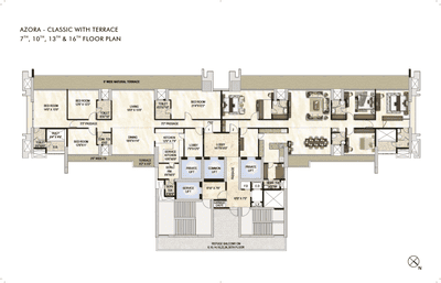 Image of 4000 Sq.ft 4 BHK Apartment / Flat for sale in One Akshar, Sanpada, Navi Mumbai for Rs. 139100000