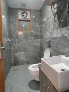 Bedroom Three Image of 1800 Sq.ft 3 BHK Builder Floor for rent in Freedom Fighters Enclave New Delhi for Rs. 55000