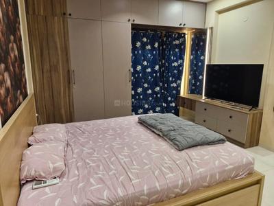 Bedroom Image of 1957 Sq.ft 3 BHK Apartment / Flat for rent in Frontline Seven, Kokapet Hyderabad for Rs. 68000