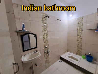 Bathroom Image of 1500 Sq.ft 2 BHK Builder Floor for rent in Earthshastra Nariman Point, Mahalakshmi Nagar Indore for Rs. 20000