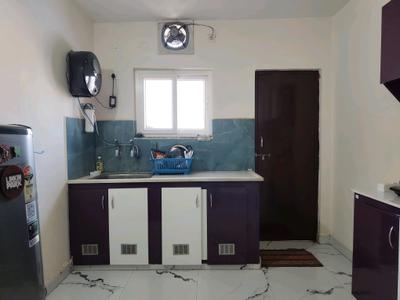 Kitchen Image of 1050 Sq.ft 2 BHK Apartment / Flat for rent in Serilingampally Hyderabad for Rs. 38000