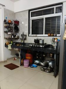 Kitchen Image of 650 Sq.ft 1 RK Apartment / Flat for sale in Kamalraj Pasaydan, Dighi Pune for Rs. 3600000