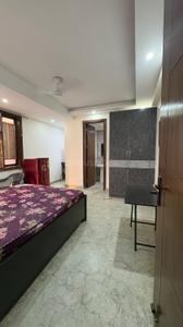 Bedroom Image of 350 Sq.ft 1 RK Apartment / Flat for rent in Chhattarpur New Delhi for Rs. 18000