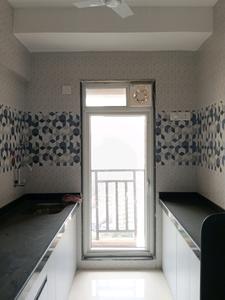 Kitchen Image of 435 Sq.ft 1 BHK Apartment / Flat for rent in Raunak Bliss Phase A, Kasarvadavali Thane for Rs. 26065