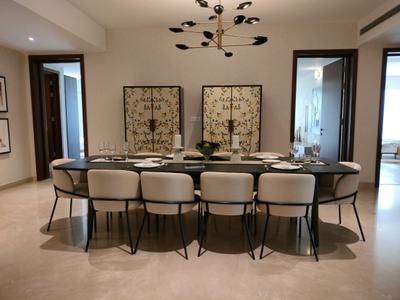 Dining Area Image of 4111 Sq.ft 4 BHK Apartment / Flat for sale in Prestige White Meadows, Whitefield Bengaluru for Rs. 43000000