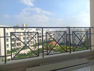 Living Room Image of 1048 Sq.ft 2 BHK Apartment / Flat for rent in Sankalp Square, Devinagar Bengaluru for Rs. 48000