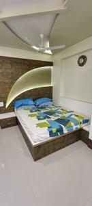 Bedroom Image of 2116 Sq.ft 3 BHK Apartment / Flat for rent in Gala Aria, South Bopal Ahmedabad for Rs. 35000