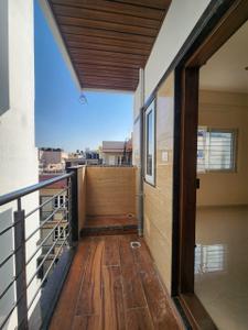 Balcony Image of 650 Sq.ft 1 BHK Builder Floor for rent in HSR Layout Bengaluru for Rs. 23000