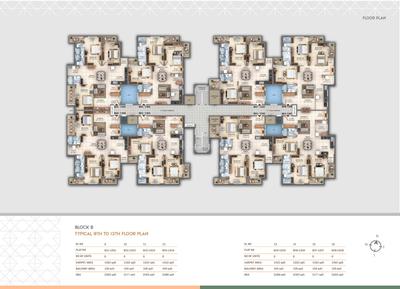 Image of 1350 Sq.ft 3 BHK Apartment / Flat for sale in Rasulgarh, Bhubaneswar for Rs. 12300000