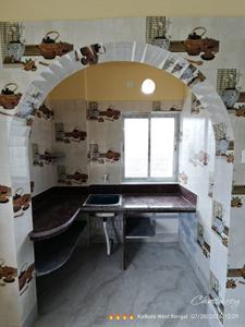 Kitchen Image of 400 Sq.ft 1 RK Apartment / Flat for rent in Keshtopur Kolkata for Rs. 6500