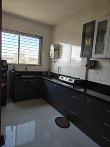 Kitchen Image of 1050 Sq.ft 2 BHK Apartment / Flat for rent in Om Chandralekha Pride, Rane Nagar Nashik for Rs. 18000