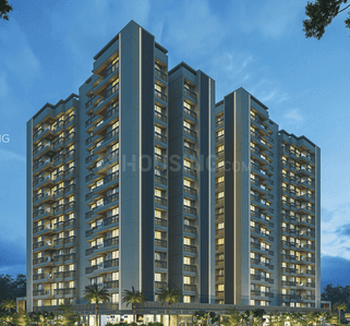 Image of 1944 Sq.ft 3 BHK Apartment / Flat for sale in Shree Gautam Glorious, PDPU Road, Gandhinagar for Rs. 9000000