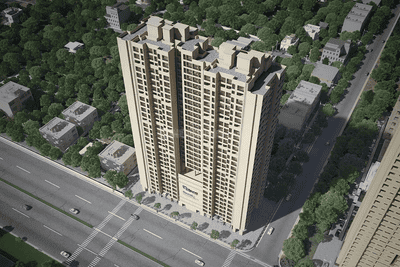 Image of 650 Sq.ft 1 BHK Apartment / Flat for rent in Raunak Residency, Thane West, Thane for Rs. 26000
