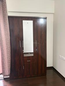 Bedroom Image of 1100 Sq.ft 2 BHK Apartment / Flat for rent in Gini Vivante, Kiwale Pune for Rs. 22500