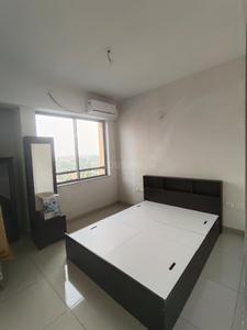 Bedroom Image of 817 Sq.ft 2 BHK Apartment / Flat for rent in Godrej Seven, Joka Kolkata for Rs. 27000