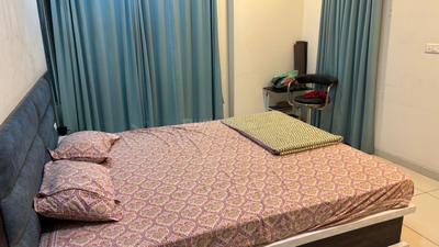 Bedroom Image of 1280 Sq.ft 2 BHK Apartment / Flat for rent in Adani Aster Neo, Shantigram Ahmedabad for Rs. 34000