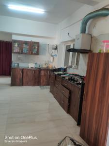 Kitchen Image of 1460 Sq.ft 3 BHK Apartment / Flat for sale in Evergreen Anantara Block 5 Building A B C, Tilhari Jabalpur for Rs. 8500000