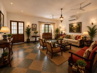 Hall Image of 12917 Sq.ft 4 BHK Independent House for sale in Siolim Goa for Rs. 195000000