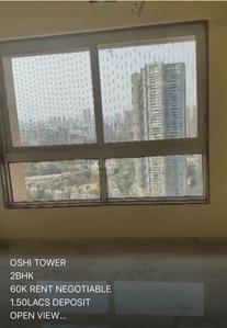 Bedroom Image of 750 Sq.ft 2 BHK Apartment / Flat for rent in Sahyog Oshi, Jogeshwari West Mumbai for Rs. 60000