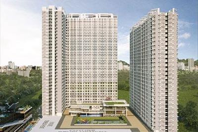 Image of 900 Sq.ft 2 BHK Apartment / Flat for sale in Dosti West County, Thane West, Thane for Rs. 12500000