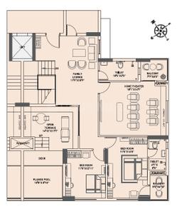 Image of 4871 Sq.ft 5 BHK Penthouse for sale in 9 Boulevard, Raghunathpur, Bhubaneswar for Rs. 62000000