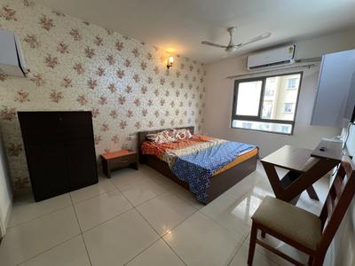 Bedroom Image of 1519 Sq.ft 3 BHK Apartment / Flat for rent in Mahima Shubh Nilay, Bhankrota Jaipur for Rs. 31000