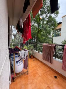 Balcony Image of 1050 Sq.ft 2 BHK Apartment / Flat for sale in Kothrud Pune for Rs. 12800000