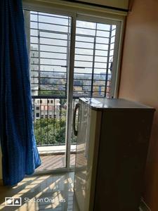 Balcony Image of 639 Sq.ft 1 BHK Apartment / Flat for rent in Emami Tejomaya, Navalur Chennai for Rs. 27000