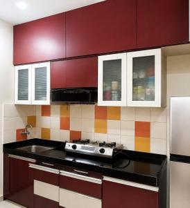 Kitchen Image of 990 Sq.ft 2 BHK Apartment / Flat for sale in Sai Chaturbhuj, Kharghar Navi Mumbai for Rs. 15000000