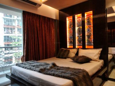 Bedroom Image of 1200 Sq.ft 2 BHK Apartment / Flat for sale in Tharwanis Sky View, Kharghar Navi Mumbai for Rs. 12600000
