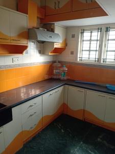 Kitchen Image of 1000 Sq.ft 1 BHK Builder Floor for rent in New Tippasandra Bengaluru for Rs. 25000