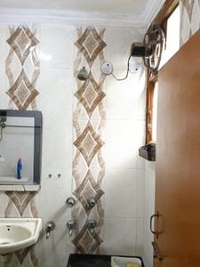 Bathroom Image of 550 Sq.ft 1 RK Builder Floor for rent in Khirki Extension New Delhi for Rs. 14000
