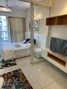 Bedroom Image of 435 Sq.ft 1 BHK Apartment / Flat for rent in L And T Olivia At Raintree Boulevard Cluster 7, Sahakara Nagar Bengaluru for Rs. 45000