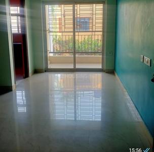 Living Room Image of 1020 Sq.ft 3 BHK Apartment / Flat for rent in Rishi Ventoso, Madhyamgram Kolkata for Rs. 28000