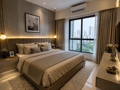 Bedroom Image of 750 Sq.ft 2 BHK Apartment / Flat for sale in Mauli Pride 2C, Malad East Mumbai for Rs. 18500000