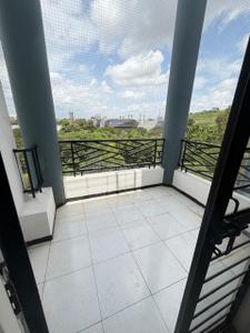 Balcony Image of 1250 Sq.ft 3 BHK Apartment / Flat for rent in Rohan Prarthana, Kothrud Pune for Rs. 43000