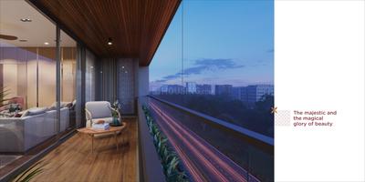 Balcony Image of 2313 Sq.ft 3 BHK Apartment / Flat for sale in Harvy Ideal Ixora, Chharodi Ahmedabad for Rs. 13200000