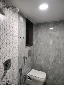 Common Bathroom Image of 490 Sq.ft 1 BHK Apartment / Flat for rent in Velocity Hill Spring, Hiranandani Estate Thane for Rs. 19999