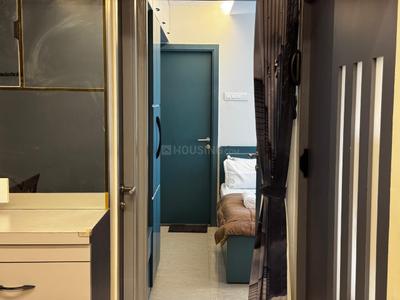 Bedroom Image of 550 Sq.ft 1 BHK Apartment / Flat for rent in Hiranandani Estate Thane for Rs. 45000