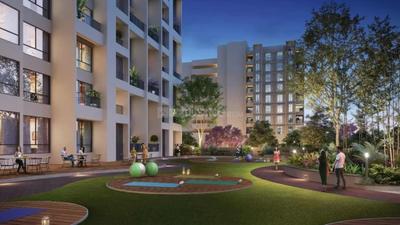 Image of 1243 Sq.ft 3 BHK Apartment / Flat for sale in Mantra Mesmer, Mundhwa, Pune for Rs. 12800000