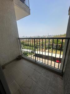 Balcony Image of 650 Sq.ft 1 BHK Apartment / Flat for rent in Godrej Hillside, Mahalunge Pune for Rs. 21000