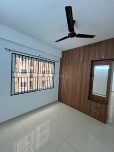 Bedroom Image of 918 Sq.ft 3 BHK Apartment / Flat for rent in Urbanrise Revolution One, Padur Chennai for Rs. 28000