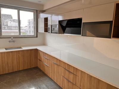 Kitchen Image of 2180 Sq.ft 4 BHK Apartment / Flat for rent in Shyam Heights, Mansarovar Jaipur for Rs. 38000