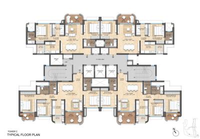 Image of 1900 Sq.ft 3 BHK Apartment / Flat for sale in Lodha Elanza, Dommasandra, Bengaluru for Rs. 25000000