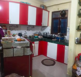 Kitchen Image of 730 Sq.ft 2 BHK Apartment / Flat for sale in Krishna Nagar Lucknow for Rs. 4000000