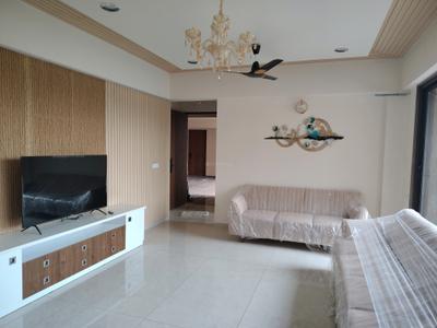 Living Room Image of 1350 Sq.ft 3 BHK Apartment / Flat for sale in Kavisha The Canvas, Godhavi Ahmedabad for Rs. 7500000