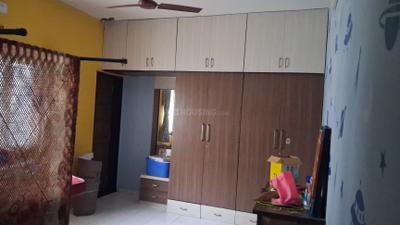 Bedroom Image of 1200 Sq.ft 3 BHK Independent House for rent in South Bopal Ahmedabad for Rs. 34000
