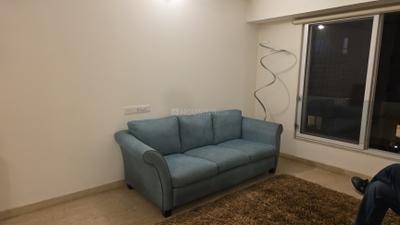 Living Room Image of 1200 Sq.ft 3 BHK Apartment / Flat for sale in Kanakia Paris, Bandra East Mumbai for Rs. 45000000